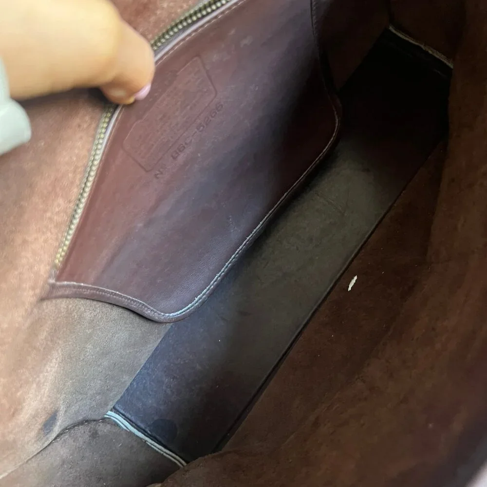 COACH VINTAGE LAPTOP COMPUTER 5266 BEEKMAN BRIEFCASE GLOVE TANNED LEATHER